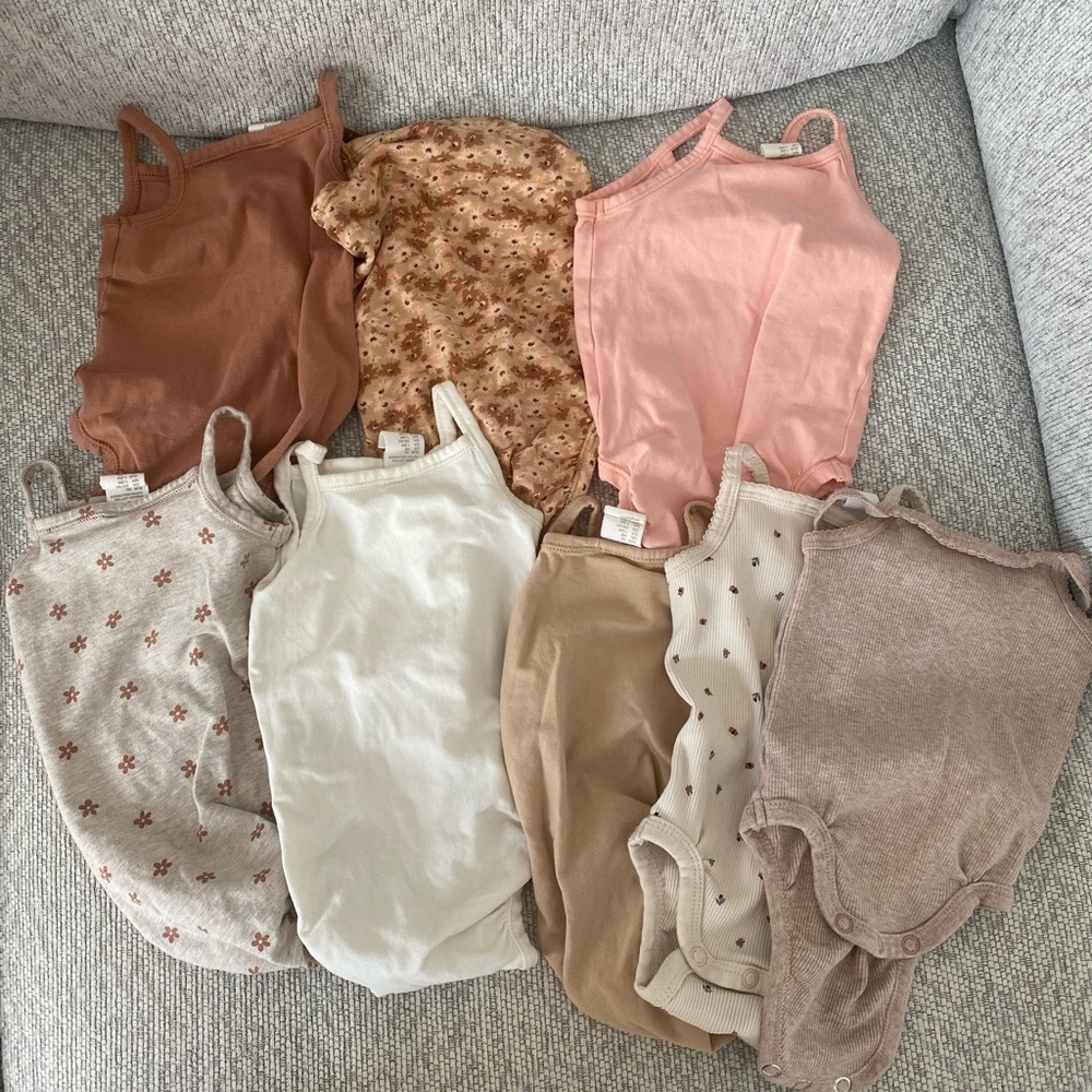 H&M Newborn Tanks